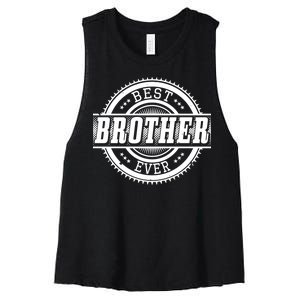 Best Brother Ever Women's Racerback Cropped Tank