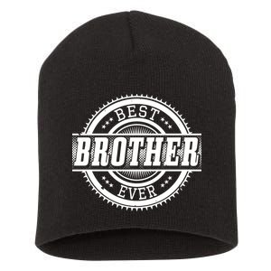 Best Brother Ever Short Acrylic Beanie