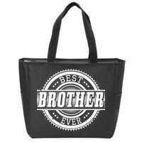 Best Brother Ever Zip Tote Bag