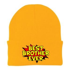 Best Brother Ever Cartoon Shout Knit Cap Winter Beanie