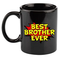 Best Brother Ever Cartoon Shout 11oz C Handle Ceramic Mug