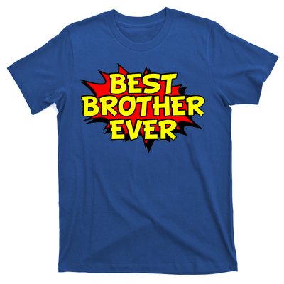 Best Brother Ever Cartoon Shout T-Shirt