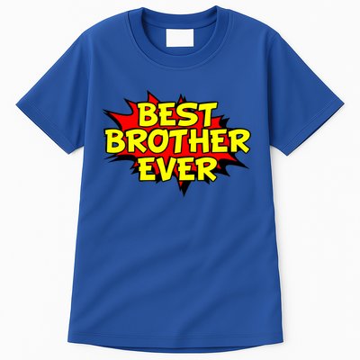 Best Brother Ever Cartoon Shout Tall T-Shirt