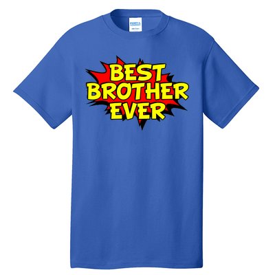 Best Brother Ever Cartoon Shout Tall T-Shirt