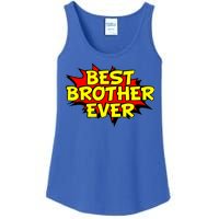 Best Brother Ever Cartoon Shout Ladies Essential Tank