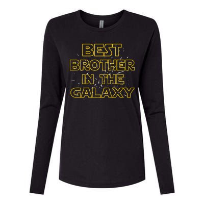 Best Brother In The Galaxy Womens Cotton Relaxed Long Sleeve T-Shirt