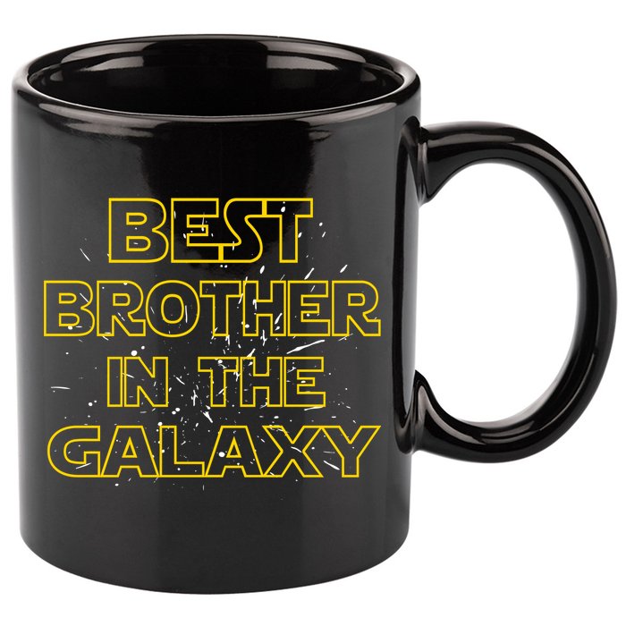 Best Brother In The Galaxy 11oz C Handle Ceramic Mug