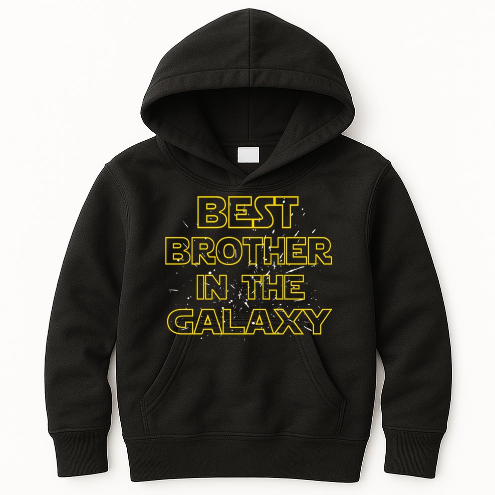 Best Brother In The Galaxy Kids Hoodie