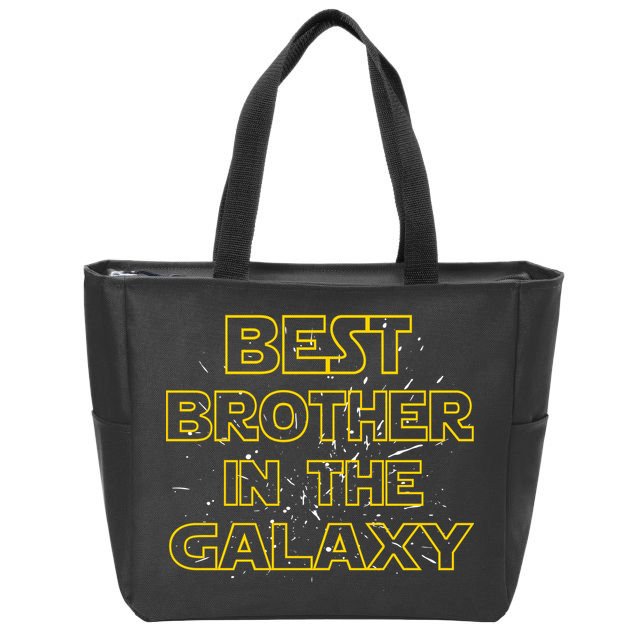 Best Brother In The Galaxy Zip Tote Bag