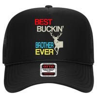 Best Buckin Brother High Crown Mesh Back Trucker Hat