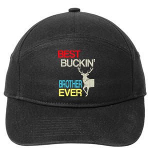 Best Buckin Brother 7-Panel Snapback Hat