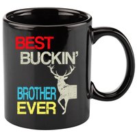 Best Buckin Brother 11oz C Handle Ceramic Mug