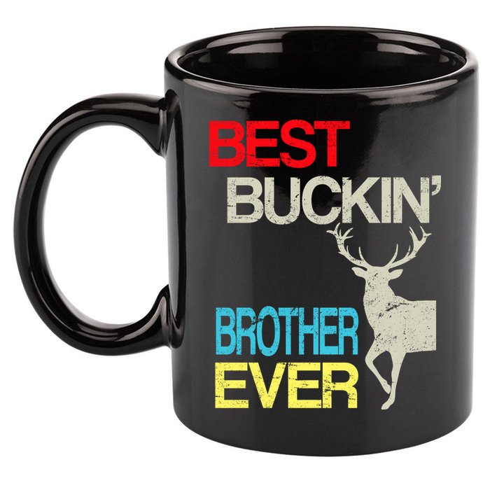 Best Buckin Brother 11oz C Handle Ceramic Mug
