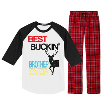 Best Buckin Brother Raglan Sleeve Pajama Set