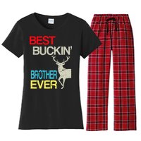 Best Buckin Brother Women's Flannel Pajama Set