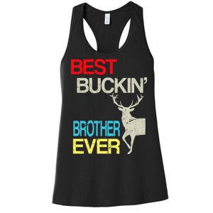 Best Buckin Brother Women's Racerback Tank