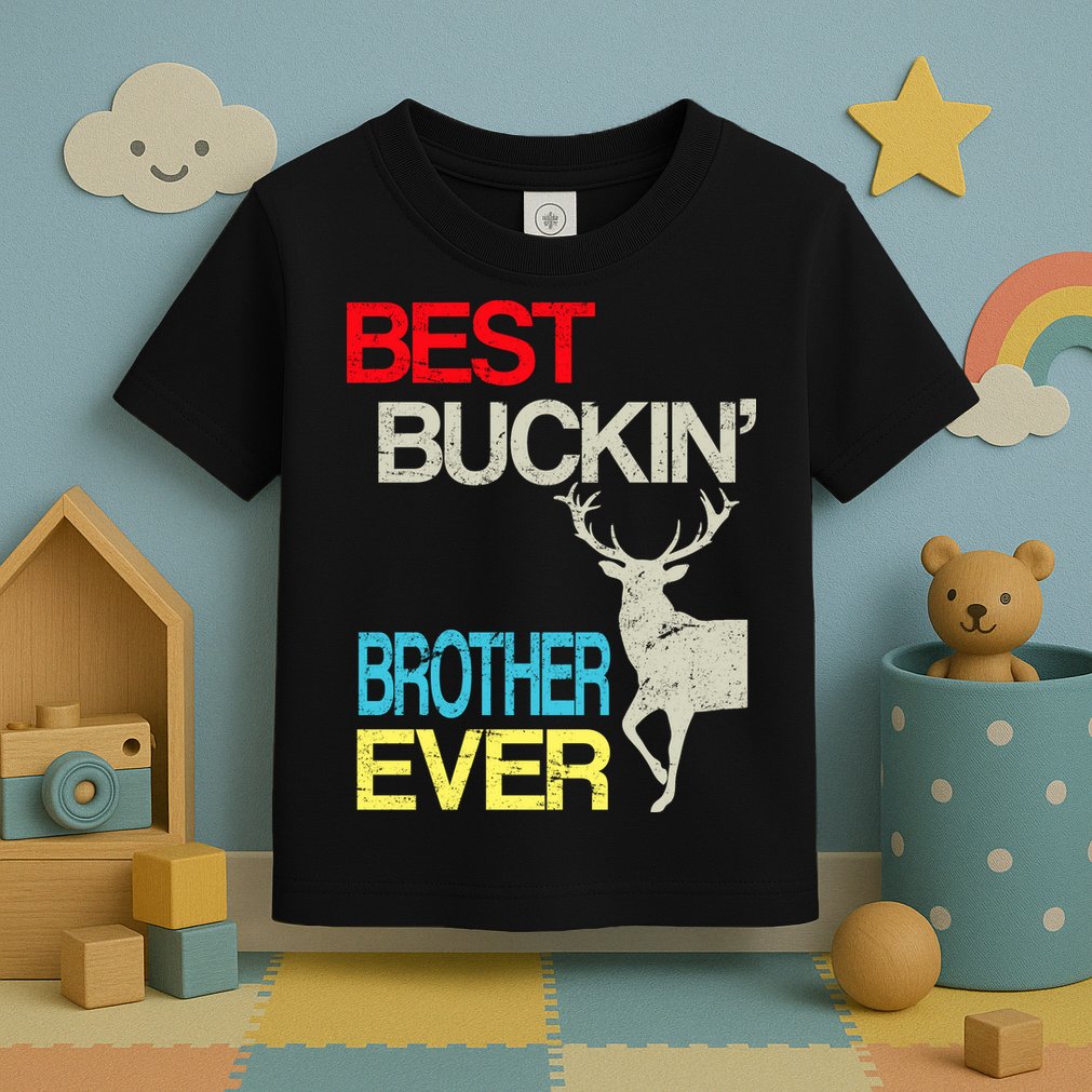 Best Buckin Brother Toddler T-Shirt
