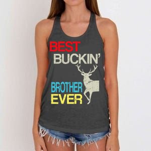 Best Buckin Brother Women's Knotted Racerback Tank