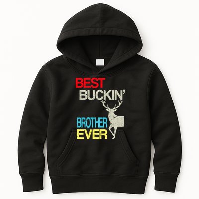 Best Buckin Brother Kids Hoodie