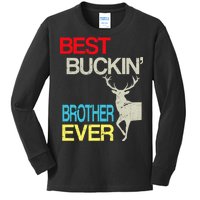 Best Buckin Brother Kids Long Sleeve Shirt