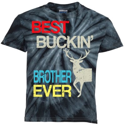 Best Buckin Brother Kids Tie-Dye T-Shirt