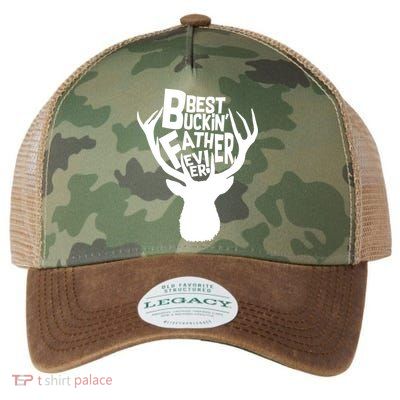 Best Buckin Father Ever Legacy Tie Dye Trucker Hat