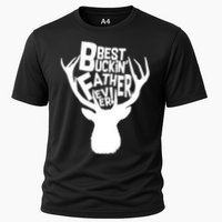 Best Buckin Father Ever Cooling Performance Crew T-Shirt
