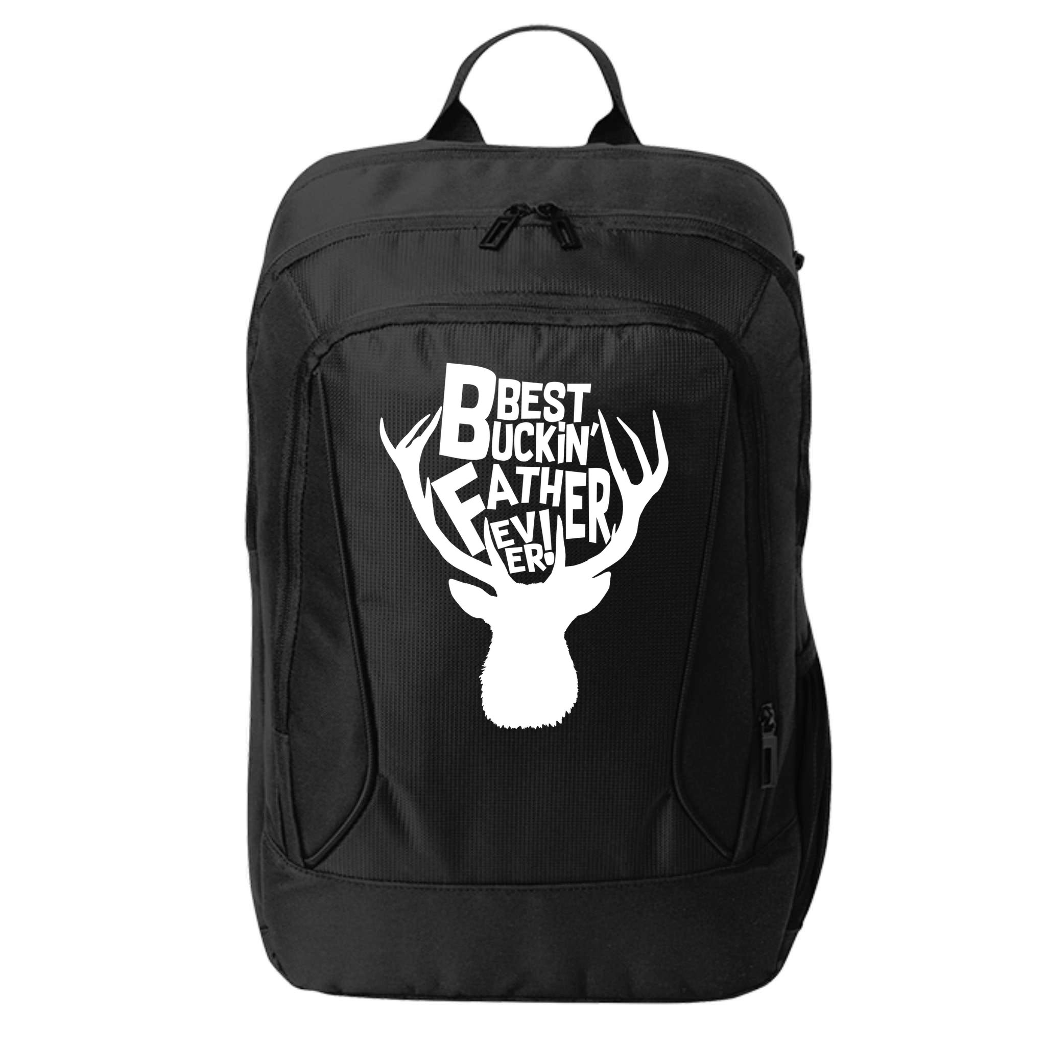 Best Buckin Father Ever City Backpack