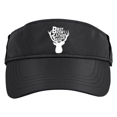 Best Buckin Father Ever Adult Drive Performance Visor