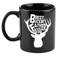 Best Buckin Father Ever 11oz C Handle Ceramic Mug