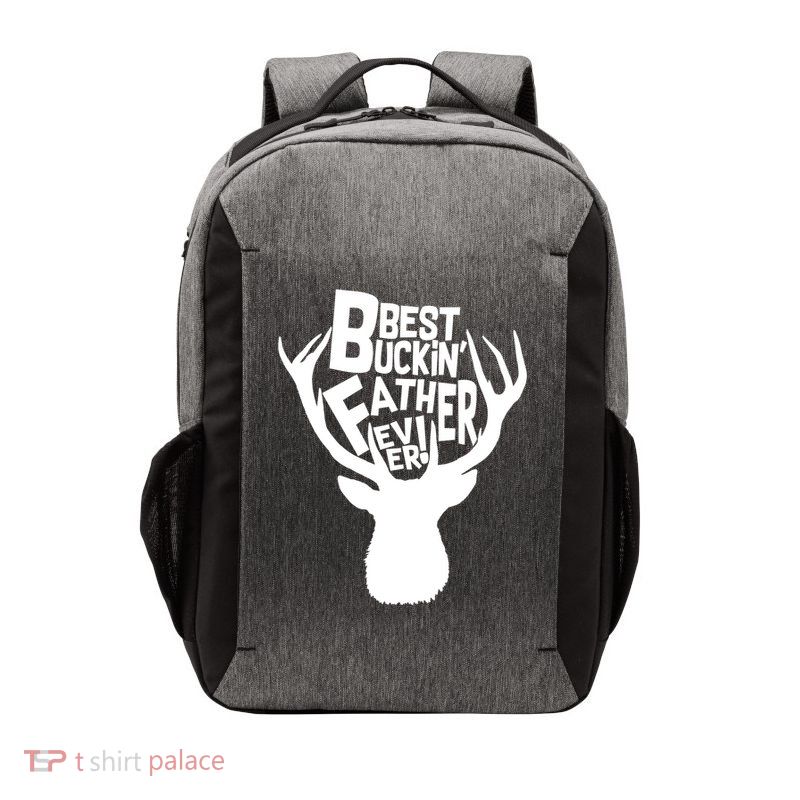 Best Buckin Father Ever Vector Backpack