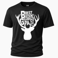Best Buckin Grandpa Ever Cooling Performance Crew T-Shirt