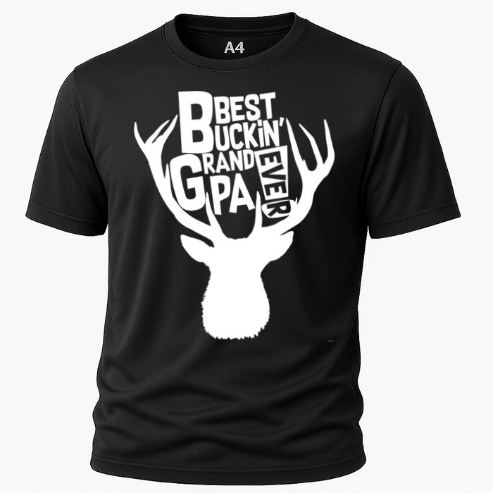 Best Buckin Grandpa Ever Cooling Performance Crew T-Shirt