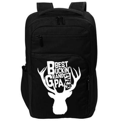 Best Buckin Grandpa Ever Impact Tech Backpack