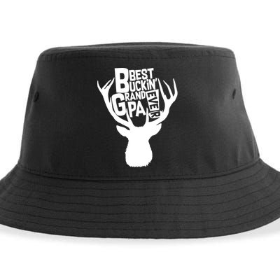 Best Buckin Grandpa Ever Sustainable Bucket Hat