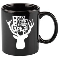 Best Buckin Grandpa Ever 11oz C Handle Ceramic Mug