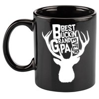 Best Buckin Grandpa Ever 11oz C Handle Ceramic Mug