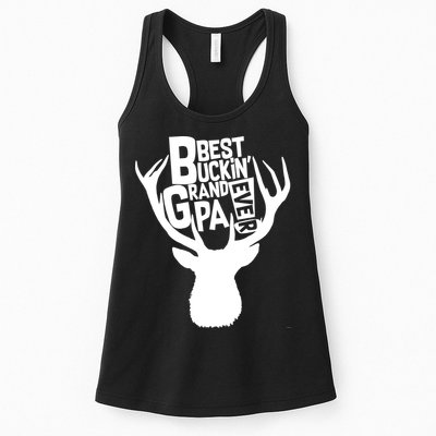 Best Buckin Grandpa Ever Womens Tank Top