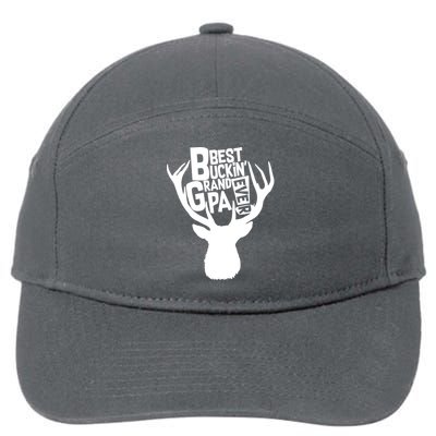 Best Buckin Grandpa Ever 7-Panel Snapback Hat