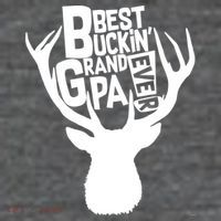 Best Buckin Grandpa Ever Flatbill Hat