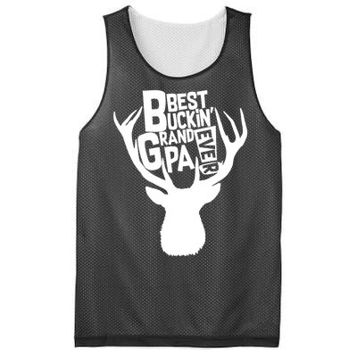 Best Buckin Grandpa Ever Mesh Reversible Basketball Jersey Tank