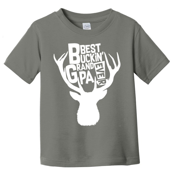 Best Buckin Grandpa Ever Toddler T-Shirt