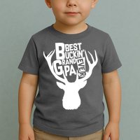 Best Buckin Grandpa Ever Toddler T-Shirt