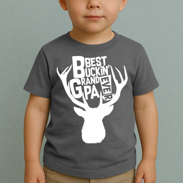 Best Buckin Grandpa Ever Toddler T-Shirt
