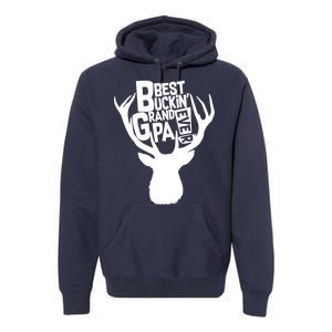 Best Buckin Grandpa Ever Premium Hoodie