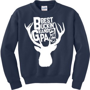 Best Buckin Grandpa Ever Kids Sweatshirt