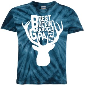 Best Buckin Grandpa Ever Kids Tie-Dye T-Shirt