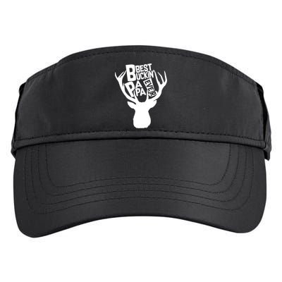 Best Buckin Papa Ever Adult Drive Performance Visor