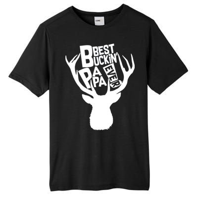 Best Buckin Papa Ever Tall Fusion ChromaSoft Performance T-Shirt