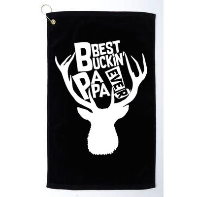 Best Buckin Papa Ever Golf Towel